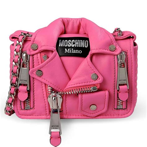 moschino jacket bag fake|real moschino bags.